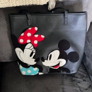 Disney Loungefly Mickey & Minnie tote purse